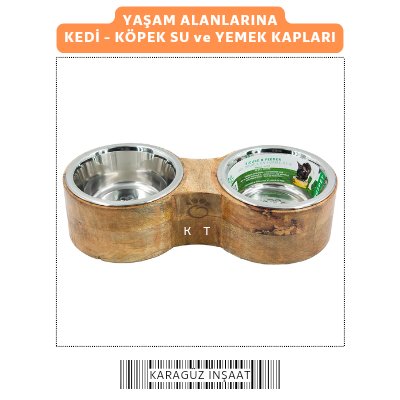Evcil Dostlarımız İçin Su ve Mama Kabı Desteği
